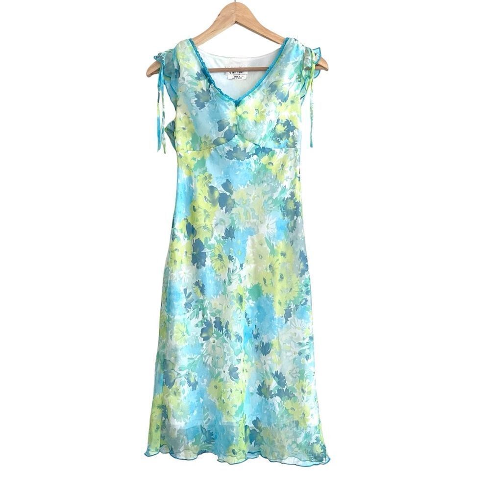 Vintage Y2K Whimsy Floral Dress